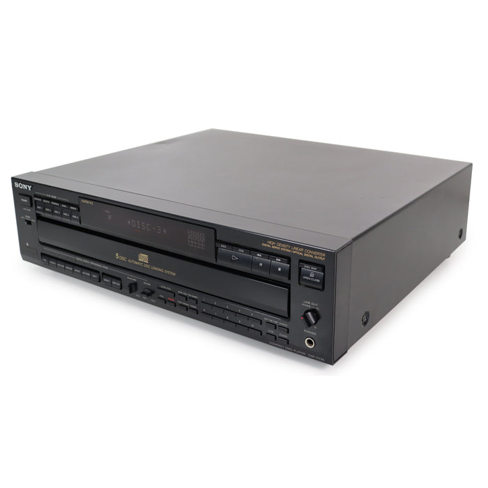 Sony CDP-C735 5-Disc Carousel CD Player-Electronics-SpenCertified-refurbished-vintage-electonics