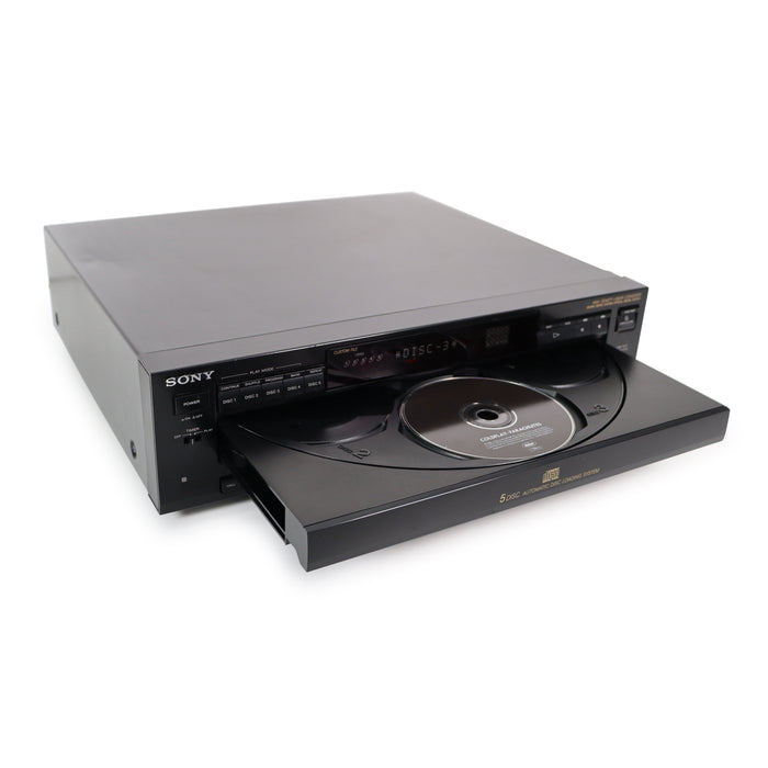 Sony CDP-C735 5-Disc Carousel CD Player-Electronics-SpenCertified-refurbished-vintage-electonics