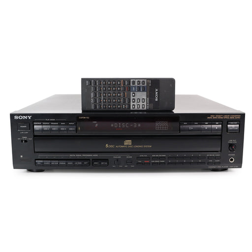 Sony CDP-C735 5-Disc Carousel CD Player-Electronics-SpenCertified-refurbished-vintage-electonics