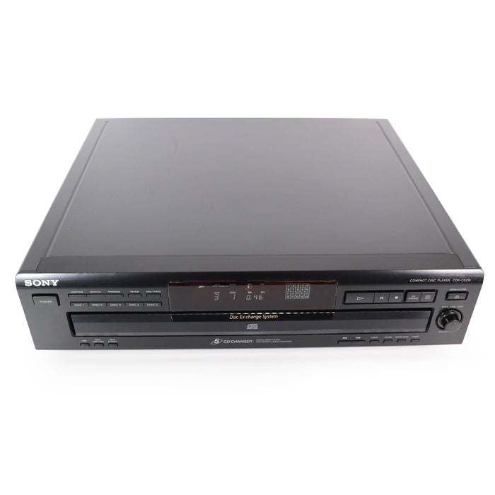 Sony CDP-CE215 5-Disc Carousel CD Changer-Electronics-SpenCertified-refurbished-vintage-electonics