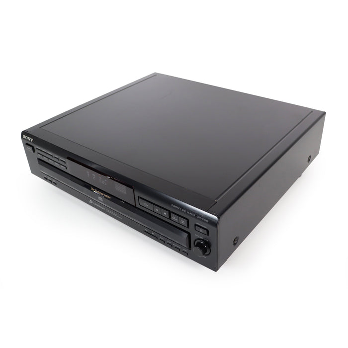 Sony CDP-CE215 5-Disc Carousel CD Changer-Electronics-SpenCertified-refurbished-vintage-electonics