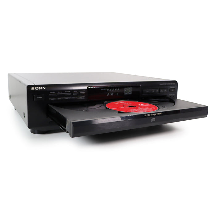 Sony CDP-CE215 5-Disc Carousel CD Changer-Electronics-SpenCertified-refurbished-vintage-electonics