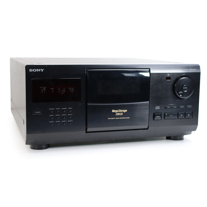 Sony CDP-CX200 200 Disc Home Stereo CD Player Changer-Electronics-SpenCertified-refurbished-vintage-electonics