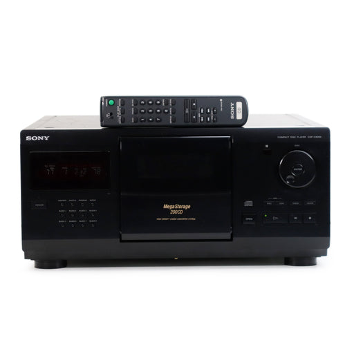 Sony CDP-CX200 200 Disc Home Stereo CD Player Changer-Electronics-SpenCertified-refurbished-vintage-electonics