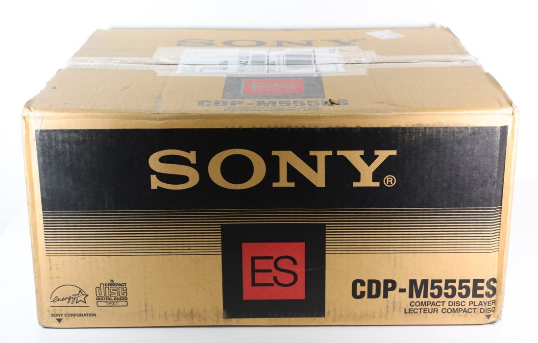 Sony CDP-M555ES 400 CD Compact Disc Changer Disc Explorer Jukebox Player (BRAND NEW)-Electronics-SpenCertified-vintage-refurbished-electronics