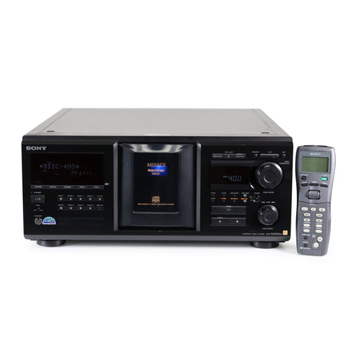Sony CDP-M555ES 400 CD Compact Disc Changer Disc Explorer Jukebox Player-Electronics-SpenCertified-refurbished-vintage-electonics