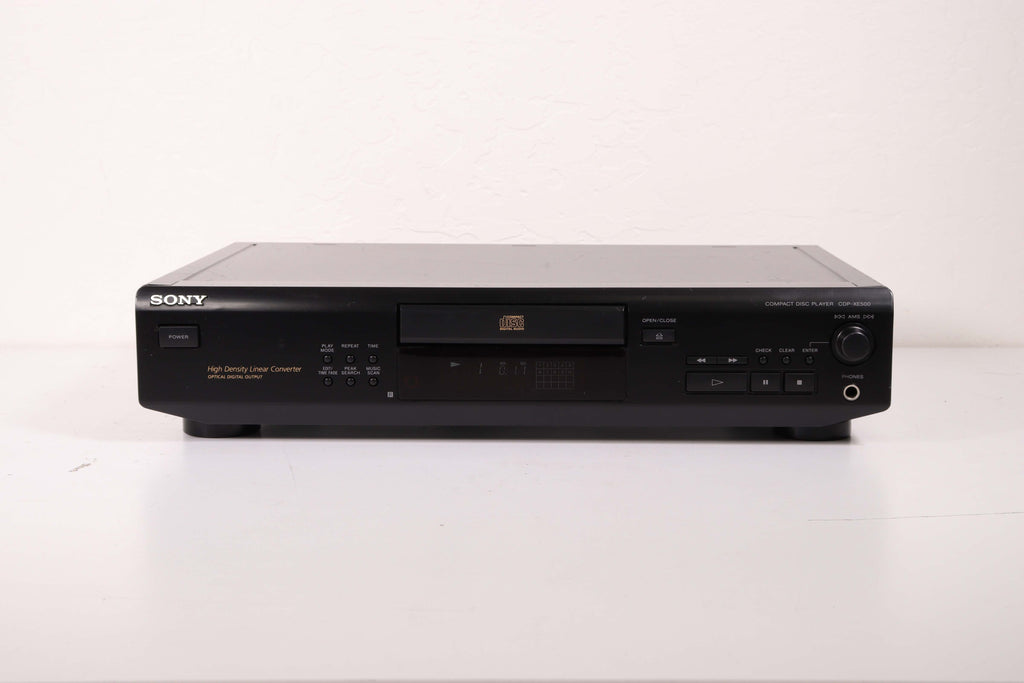Sony CDP-XE500 Compact Disc CD Player Single Tray — SpenCertified