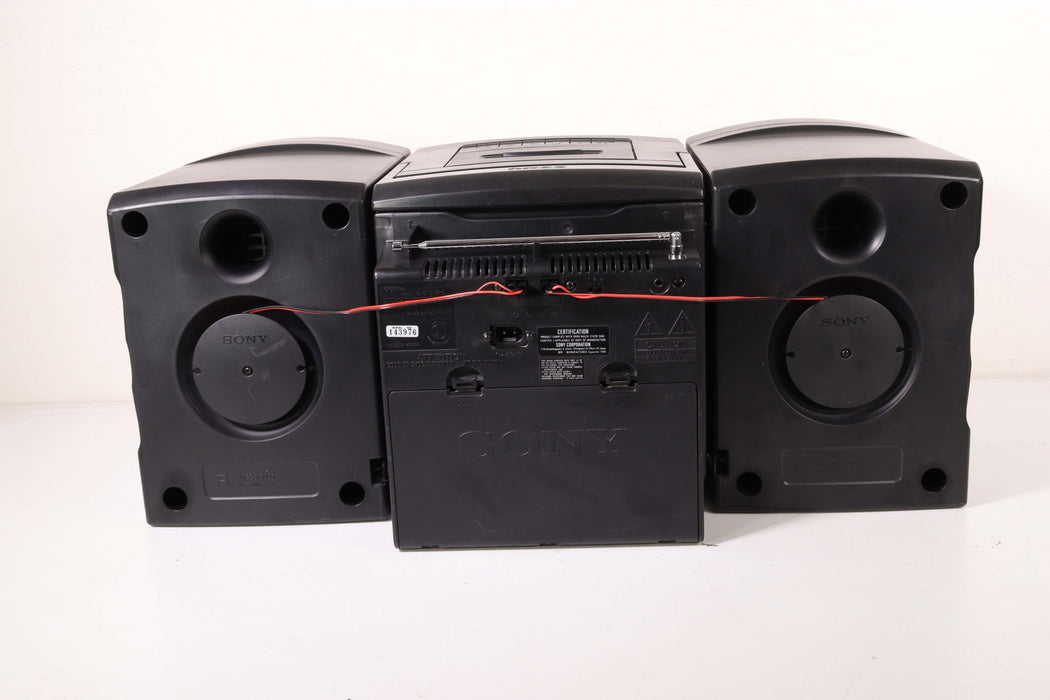 Sony CFD-616 CD Player AM FM Boombox Radio Music System (Cassette Player Defective)-Boombox-SpenCertified-vintage-refurbished-electronics