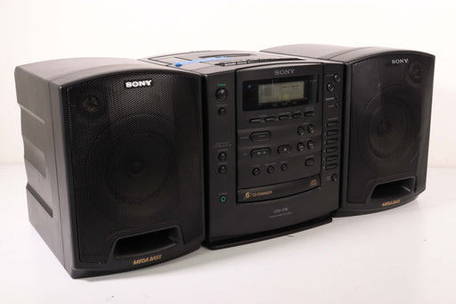 Sony CFD-616 CD Player AM FM Boombox Radio Music System (Cassette Player Defective)-Boombox-SpenCertified-vintage-refurbished-electronics