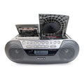 Sony CFD-S05 Portable CD / Cassette Boombox with Radio