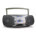 Sony CFD-S26 Portable CD Player / Cassette Player Speaker Boombox with Radio Combo Wall or Battery Power