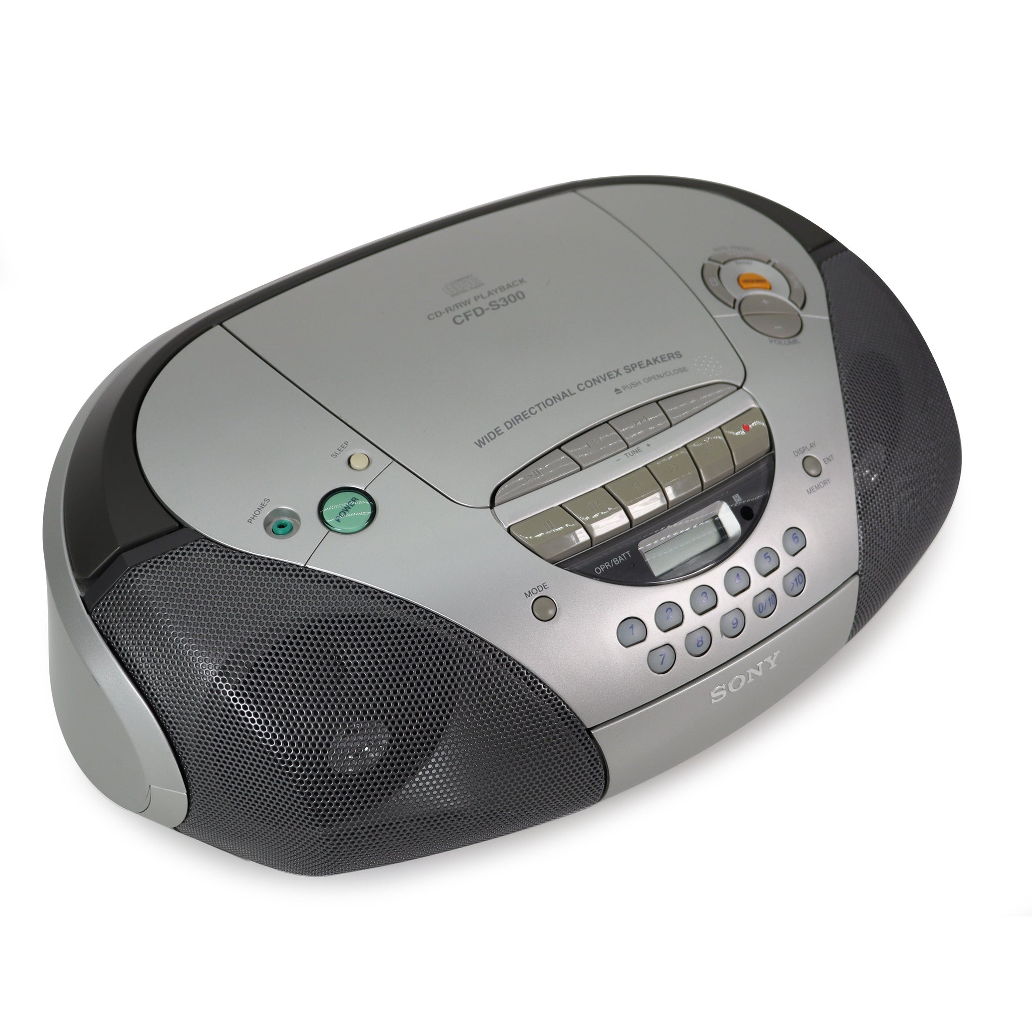 Sony CFD-S300 Portable CD/Cassette Player