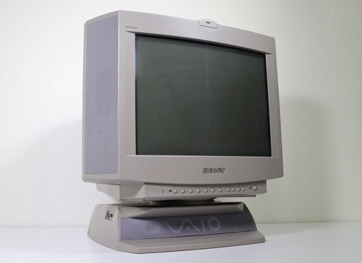 Sony CPD-220VS Trinitron Color Computer Display with Speaker Vintage VAIO-Computer Monitors-SpenCertified-vintage-refurbished-electronics