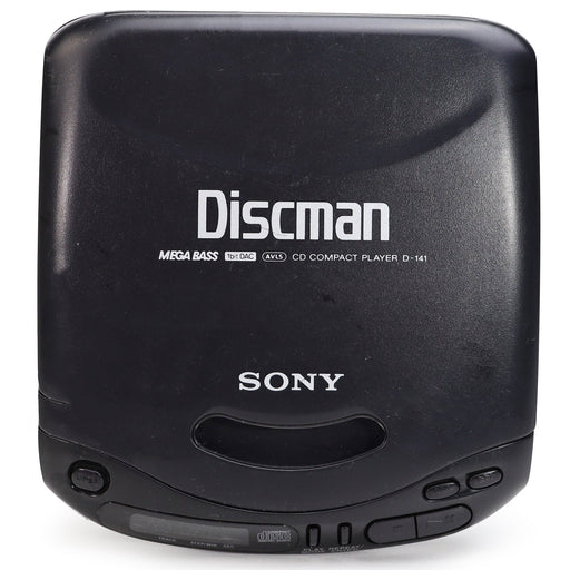 Sony D-141 Discman Portable CD Player-Electronics-SpenCertified-refurbished-vintage-electonics