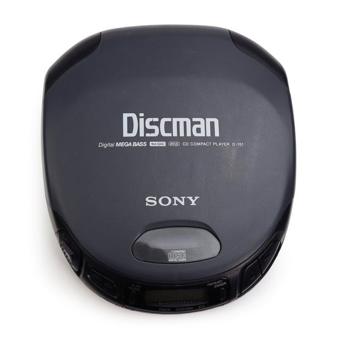 Sony D-151 Portable Discman CD Player-Electronics-SpenCertified-refurbished-vintage-electonics