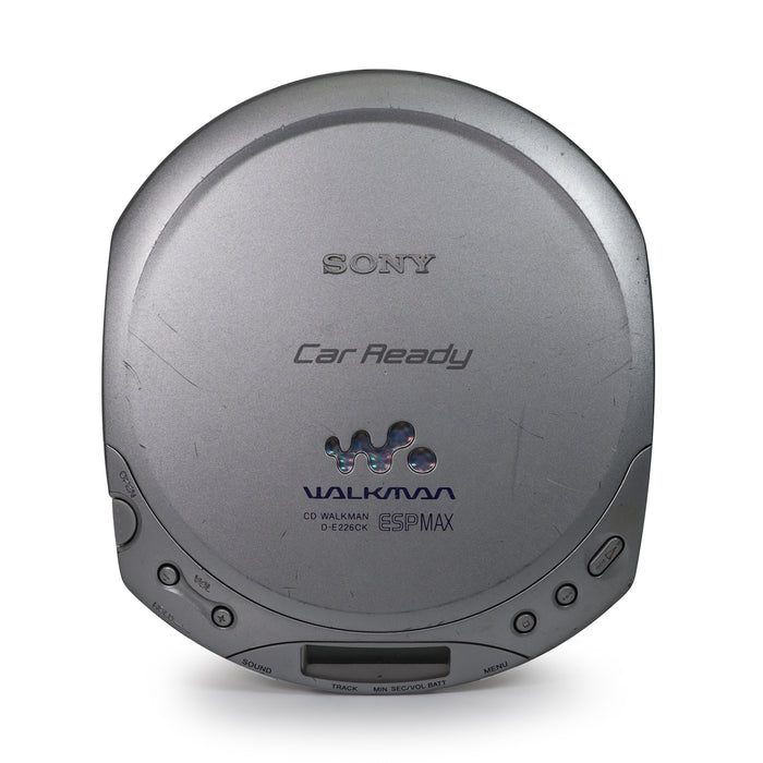 Sony D-E226CK Portable CD Player Walkman with ESP Max (Electronic Skip Protection)-Electronics-SpenCertified-refurbished-vintage-electonics