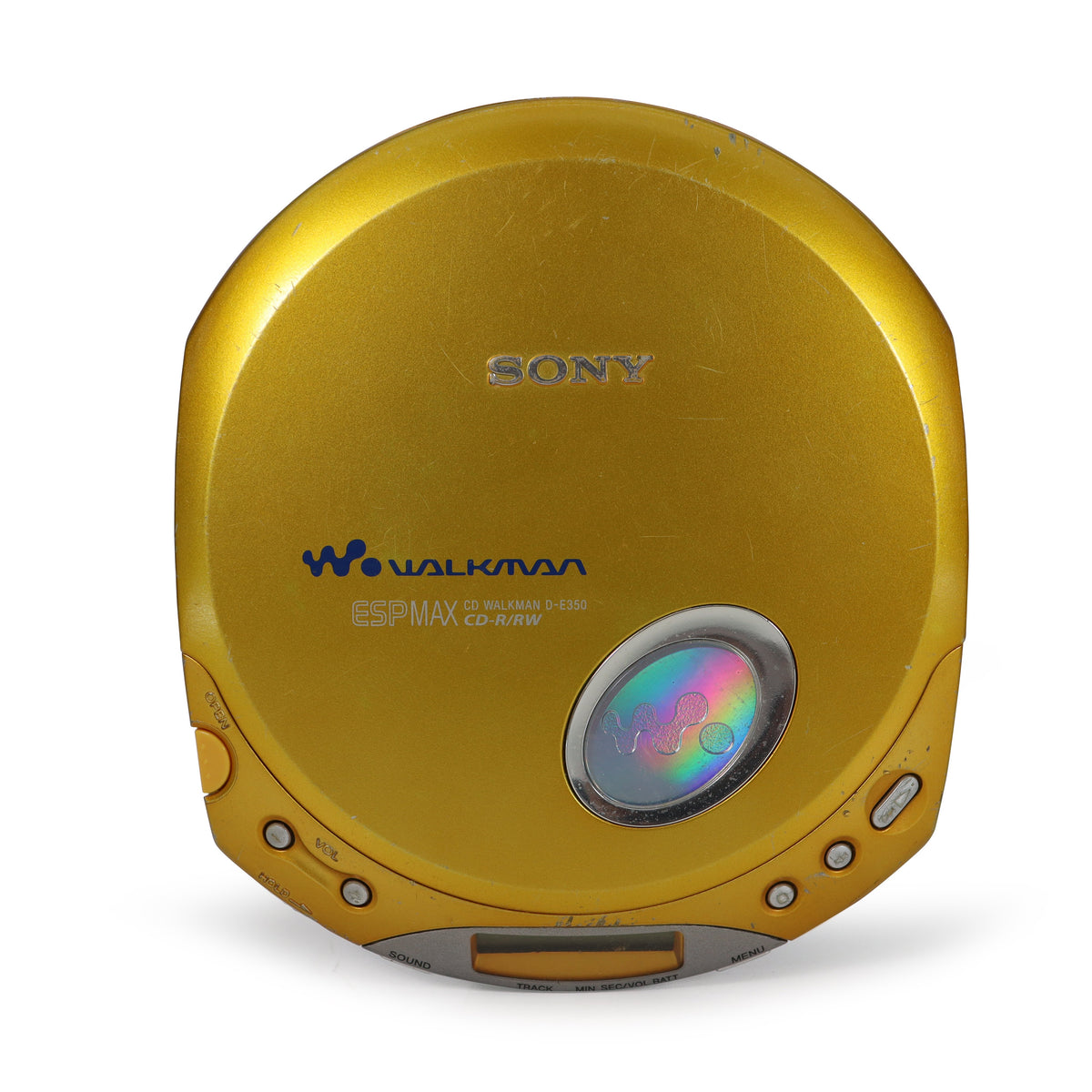 Sony D-E350 Walkman CD Player Gold ESP Max — SpenCertified