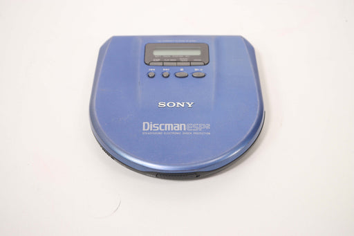 Sony D-E561 Discman Portable CD Player Blue ESP2 Steadysound-Electronics-SpenCertified-vintage-refurbished-electronics