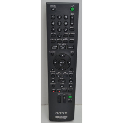Sony DVD Recorder Remote Control Transmitter RMT-D257A for RDR-GX257-Remote-SpenCertified-refurbished-vintage-electonics