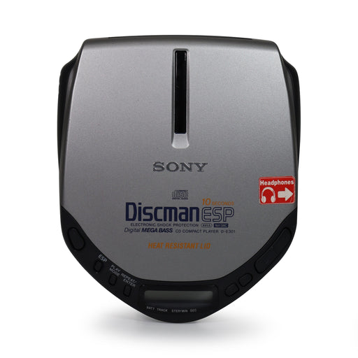 Sony Discman D-E301 ESP Electronic Shock Protection CD Portable Compact Player Mega Bass AVLS-Electronics-SpenCertified-refurbished-vintage-electonics