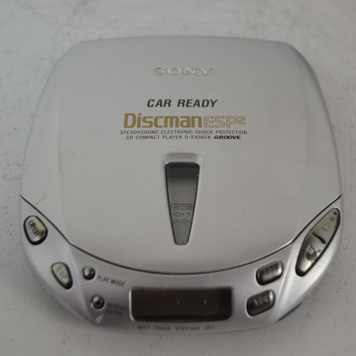 Sony Discman ESP2 Steadysound Electronic Shock Protection CD Portable Compact Player (D-E456CK) GROOVE-Electronics-SpenCertified-refurbished-vintage-electonics