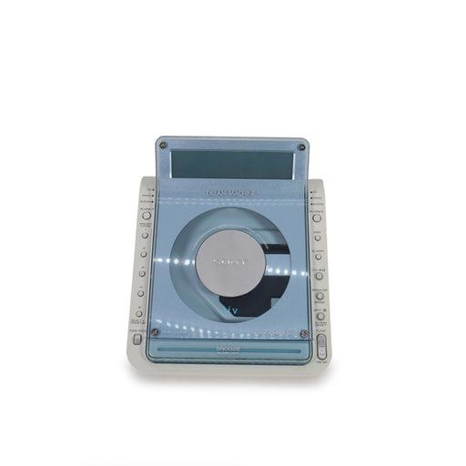 Sony Dream Machine ICF-CD855V TV/Weather/FM/AM CD Clock Radio-Electronics-SpenCertified-refurbished-vintage-electonics