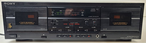 Sony Dual Stereo Cassette Deck Player and Recorder TC-WR670-Electronics-SpenCertified-refurbished-vintage-electonics