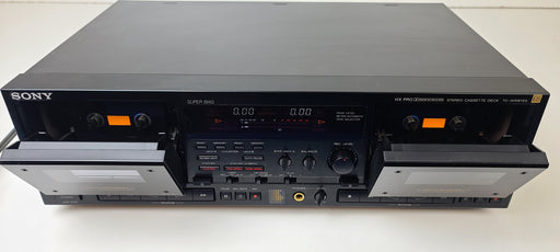 Sony Dual Stereo Cassette Deck Player and Recorder TC-WR87ES-Electronics-SpenCertified-refurbished-vintage-electonics