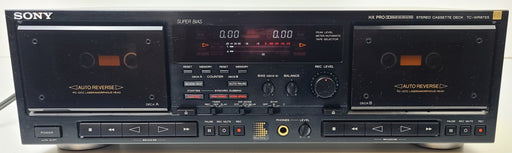 Sony Dual Stereo Cassette Deck Player and Recorder TC-WR87ES-Electronics-SpenCertified-refurbished-vintage-electonics
