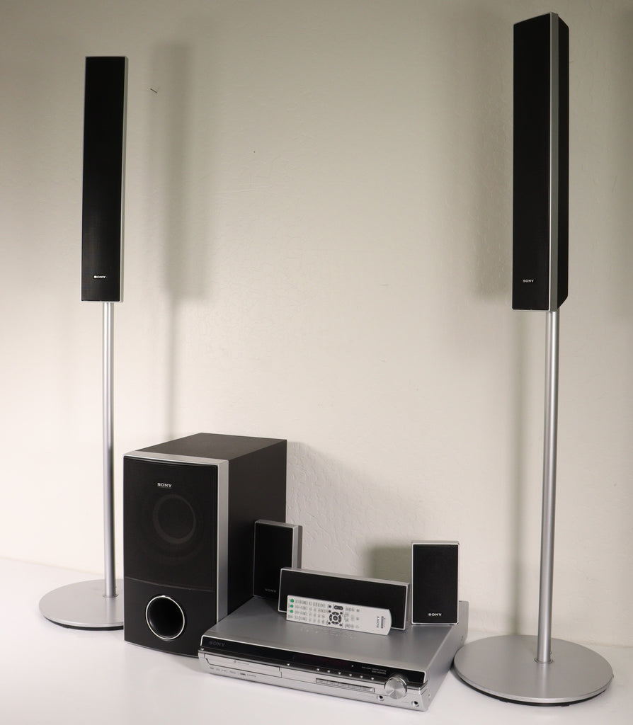 Sony HCD-HDX465 5-Disc CD DVD Player Home Theater Speaker System