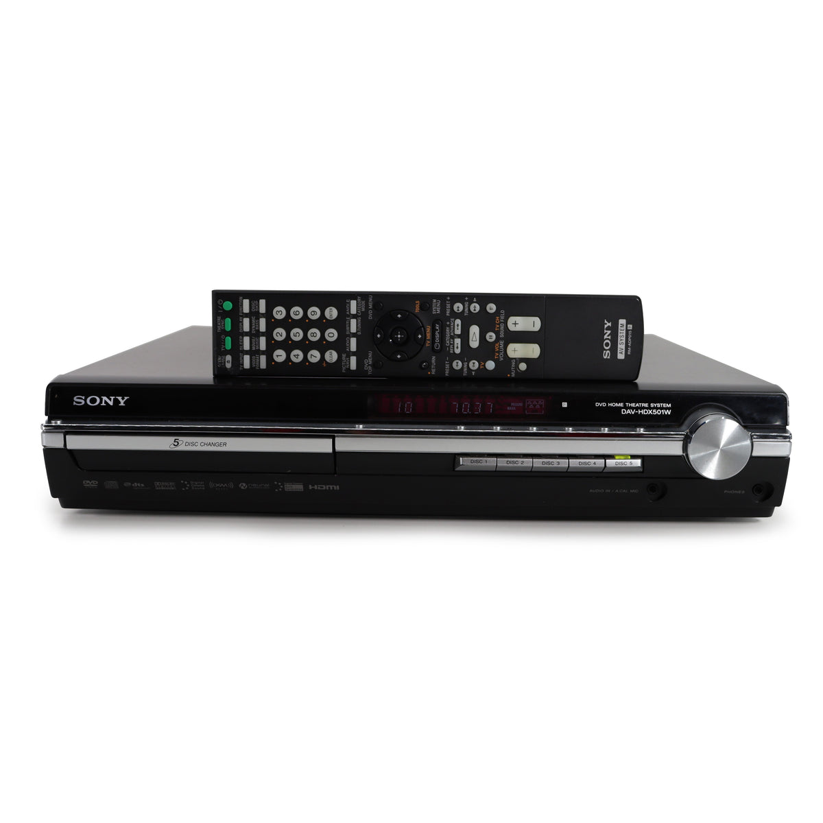 Sony-HCD-HDX501W-5-Disc-DVD-