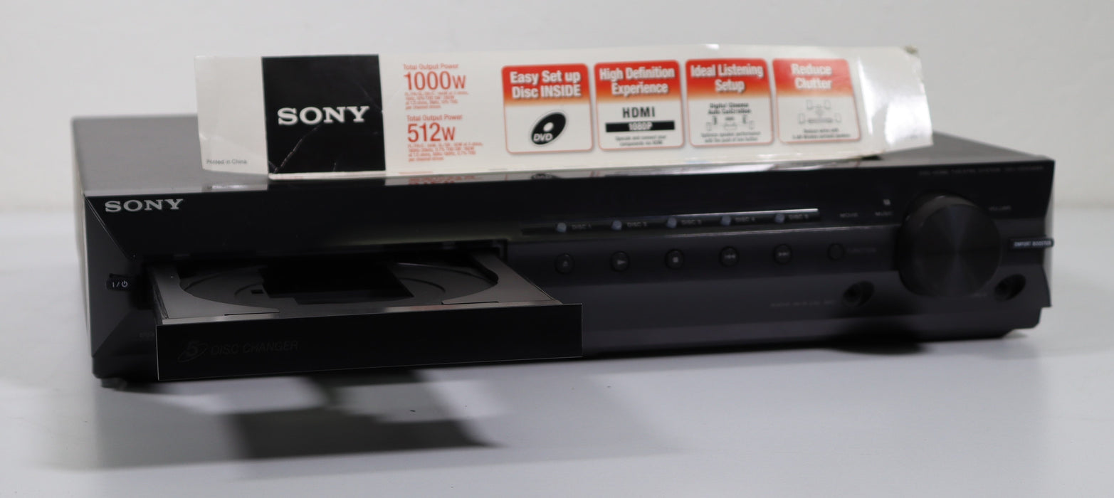 Sony HCD-HDX589W HDMI 5 Disc DVD CD Player Changer-DVD & Blu-ray Players-SpenCertified-vintage-refurbished-electronics