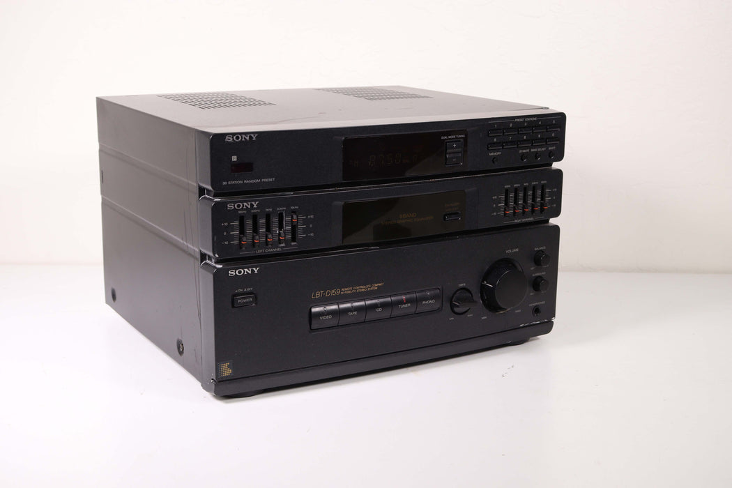 Sony LBT-D159 Home Stereo Amplifier with EQ and AM FM Tuner-Audio Amplifiers-SpenCertified-vintage-refurbished-electronics