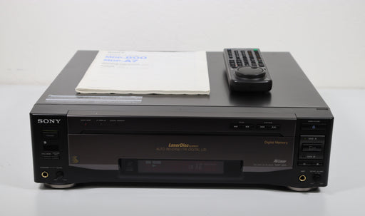 Sony MDP-800 CD CDV LD LaserDisc Player Home Video S-Video Made in Japan (1 Owner, Fully Serviced)-LaserDisc Player-SpenCertified-vintage-refurbished-electronics