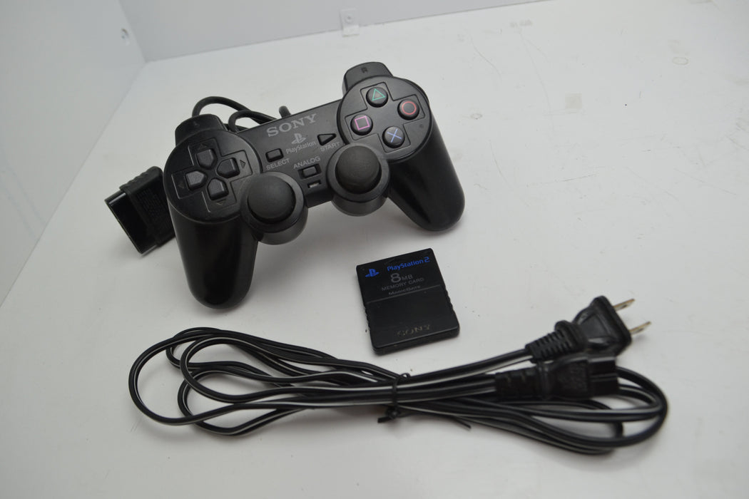 Sony PlayStation 2 SCPH-50001/N with 8 MB Memory Card and Controller Console Bundle-Electronics-SpenCertified-refurbished-vintage-electonics