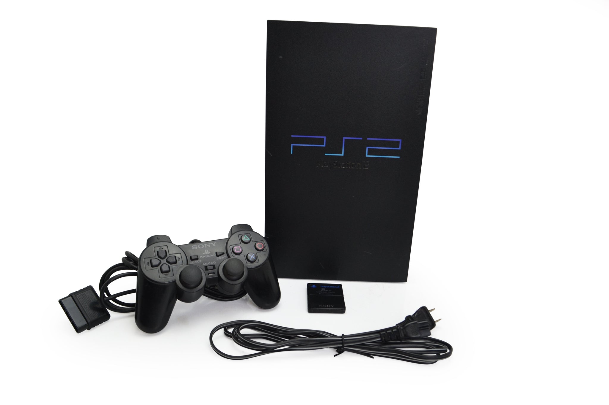OEM Sony PS2 SLIM Video Game System Gaming Bundle Console Set