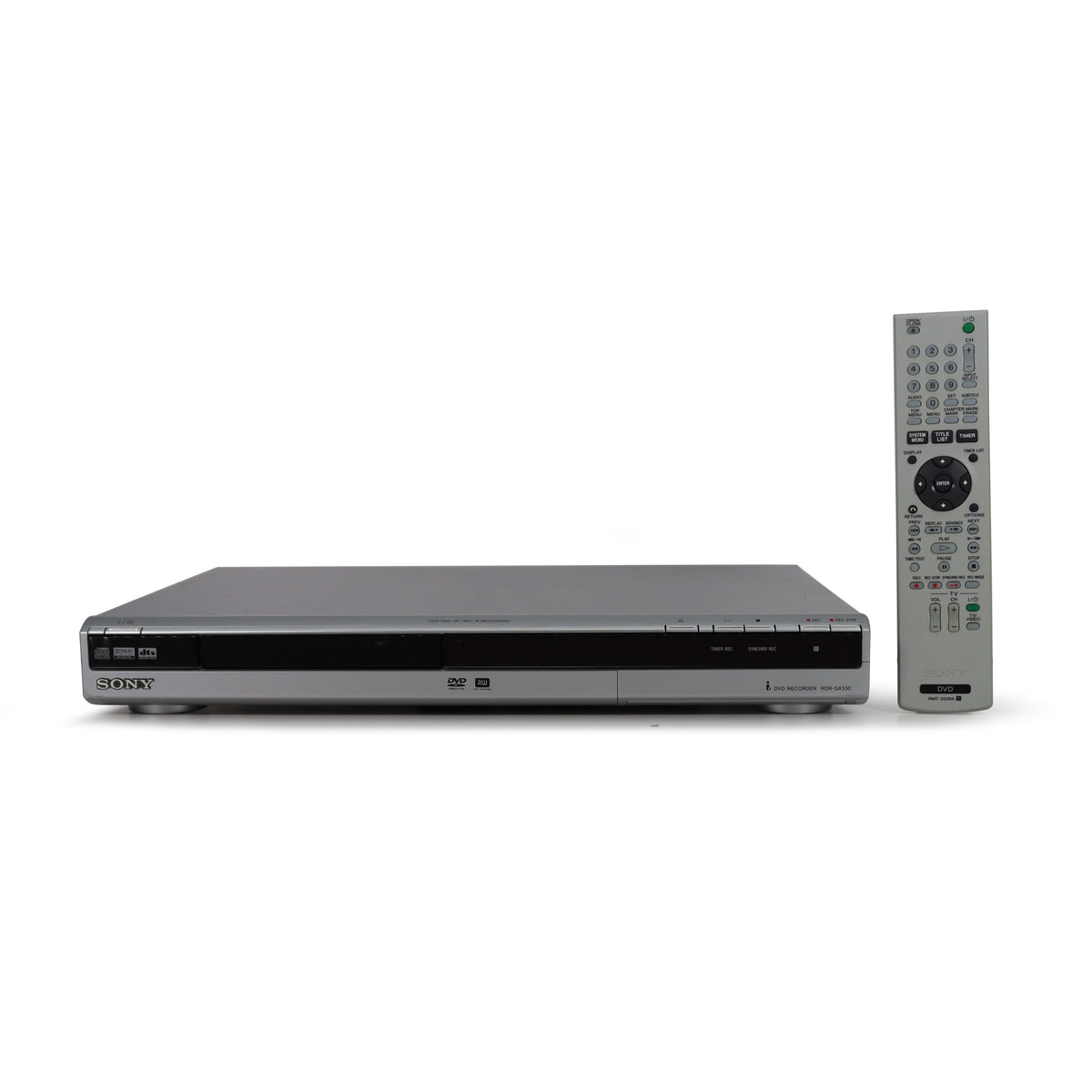 Sony RDR-GX330 DVD Recorder Burner Writer Player — SpenCertified