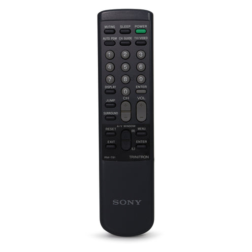 Sony RM-791 TV Remote for Model KV-27TS and More-Remote-SpenCertified-refurbished-vintage-electonics