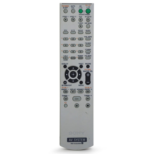 Sony RM-AAU006 Remote Control for AV Receiver Model HTDDW780 and More-Remote-SpenCertified-refurbished-vintage-electonics