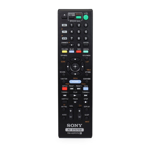 Sony RM-ADP076 AV System Remote Control for Model BDVN890W-Remote-SpenCertified-refurbished-vintage-electonics