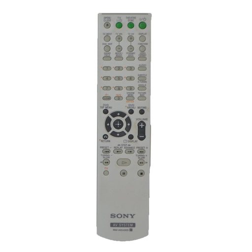 Sony RM-ADU005 AV System Remote for Model DAVDZ230 and More-Remote-SpenCertified-refurbished-vintage-electonics