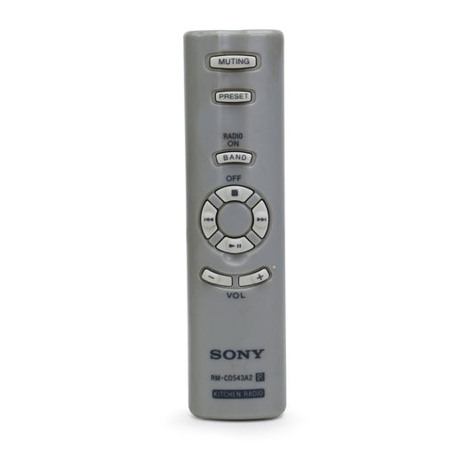Sony RM-CD543A2 Remote Control for Kitchen Clock Radio/CD Player ICF-CD543RM and More-Remote-SpenCertified-refurbished-vintage-electonics