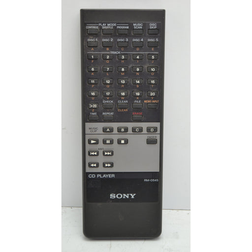 Sony RM-D545 Remote Control Transmitter Clicker 5 Disc CD Player Changer-Remote-SpenCertified-refurbished-vintage-electonics