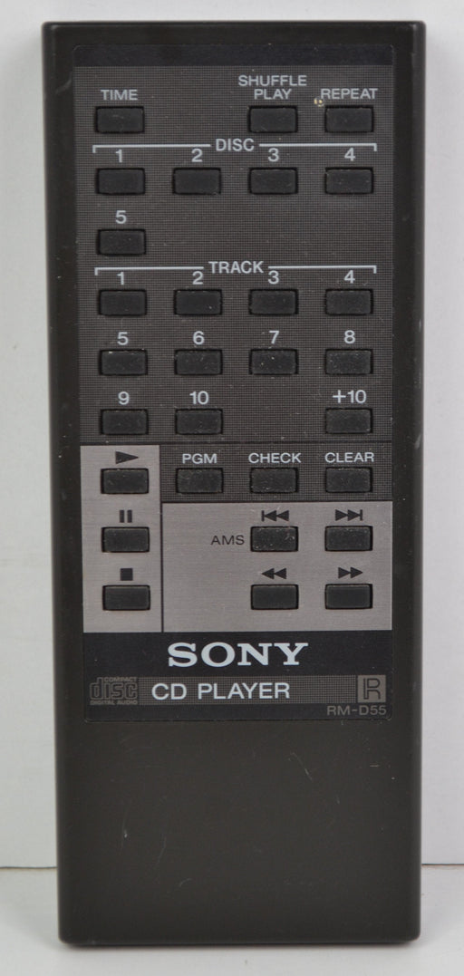 Sony RM-D55 CD Player Remote Control-Remote-SpenCertified-refurbished-vintage-electonics