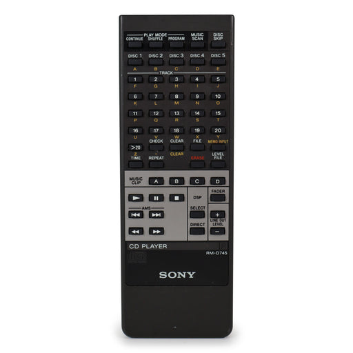 Sony RM-D745 Remote Control for CD Player CDP-C745-Remote-SpenCertified-refurbished-vintage-electonics