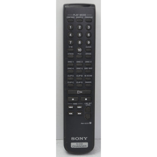 Sony RM-DC51 Remote Control for 5-Disc CD Changer CDP-CE505 and More-Remote-SpenCertified-refurbished-vintage-electonics