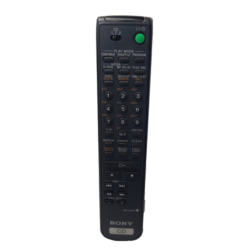 Sony RM-DX57 Remote Control for CD Home Theater CDP-CX57 and More-Remote-SpenCertified-refurbished-vintage-electonics