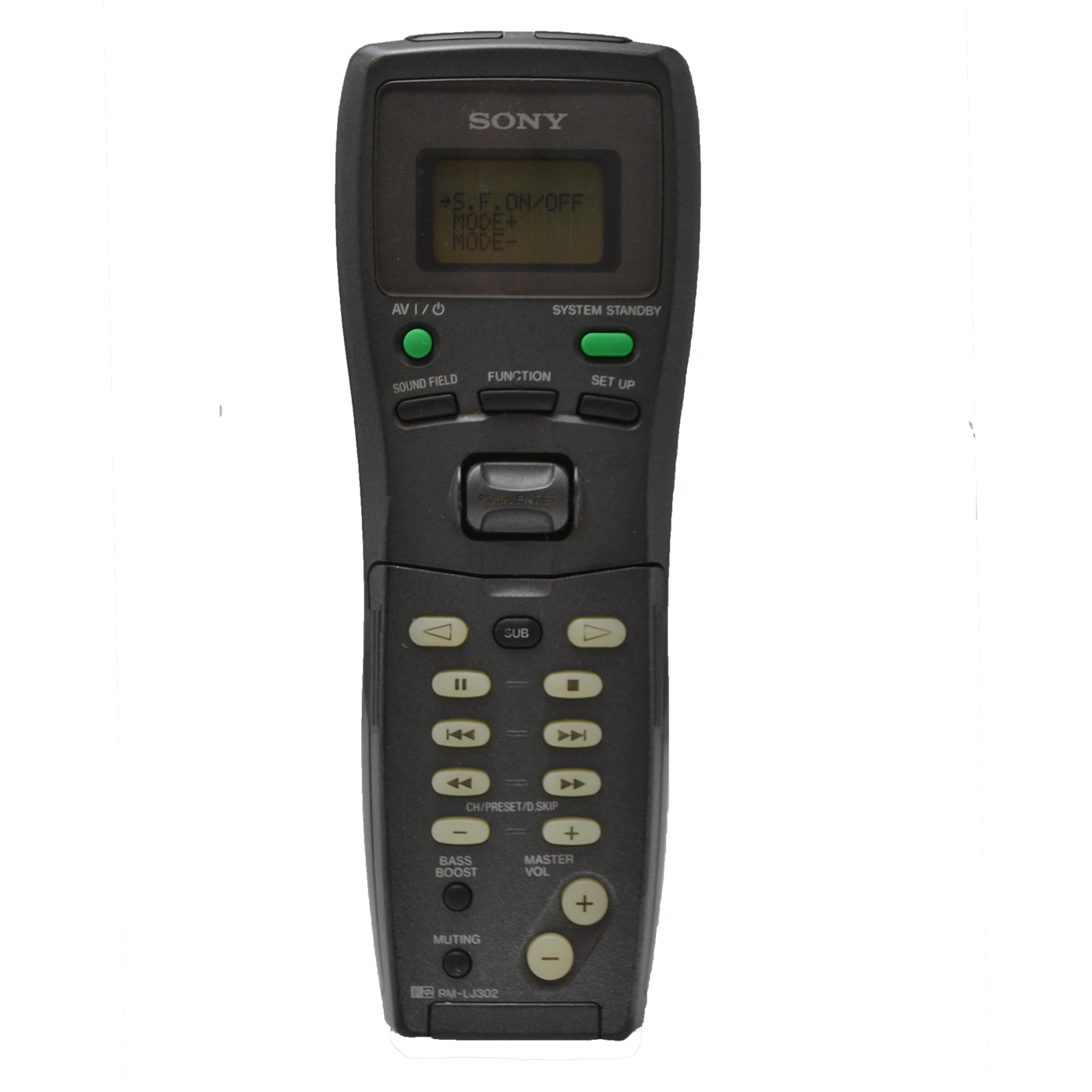 Sony RM-LJ302 Programmable Commander Remote Control STR-DE935 STR-DB93 ...