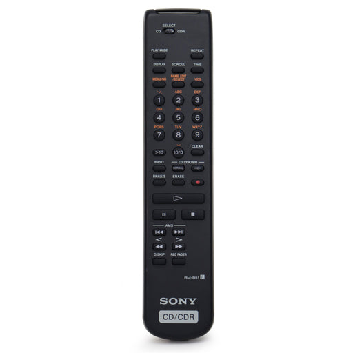 Sony RM-R51 Remote Control for CD Dual Deck RCD-W10-Remote-SpenCertified-refurbished-vintage-electonics