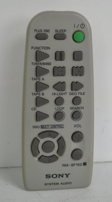 Sony RM-SF150 Remote Control for CD / Tuner / Tape Audio System-Remote-SpenCertified-refurbished-vintage-electonics